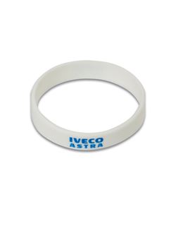 Immagine di Bracciale in silicone bianco