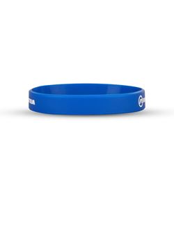 Immagine di Bracciale in silicone blu